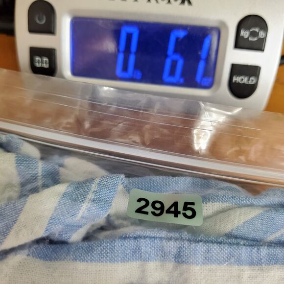 Linen Blend Cottagecore ‎ Top Blue White Stripe Medium - Picture 10 of 10